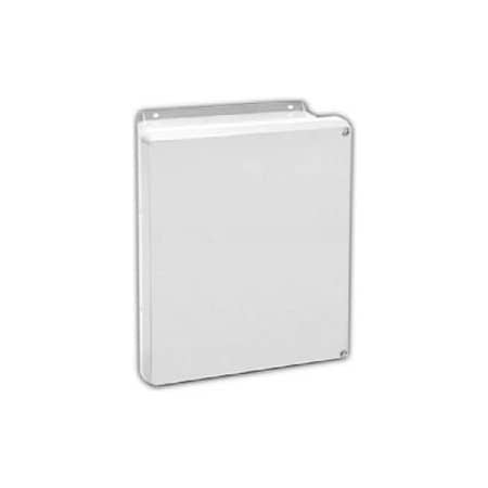 Vynckier Enclosure Systems Screws Electrical Enclosures, 15.32 in H, 6.6 in D, 13.32 in W, NEMA 4X, Fiberglass VJ1412HW